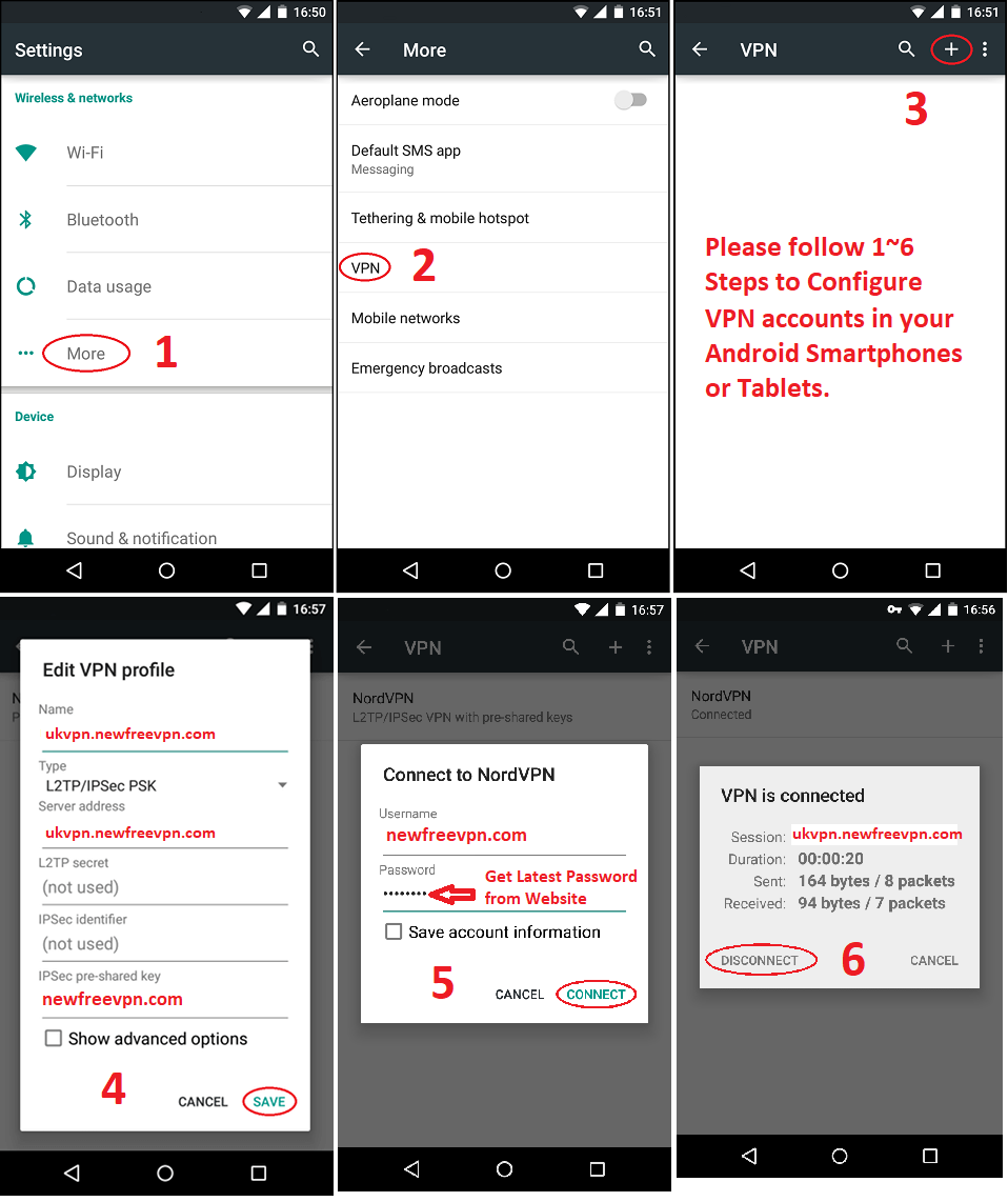Free Vpn Settings For Android Mobile